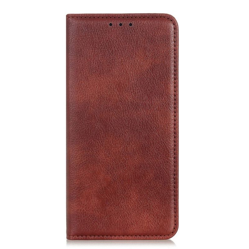 Flip Cover Xiaomi Redmi Note 11 / 11s Cuir Litchi Fendu Texture