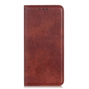 Flip Cover Xiaomi Redmi Note 11 / 11s Cuir Litchi Fendu Texture