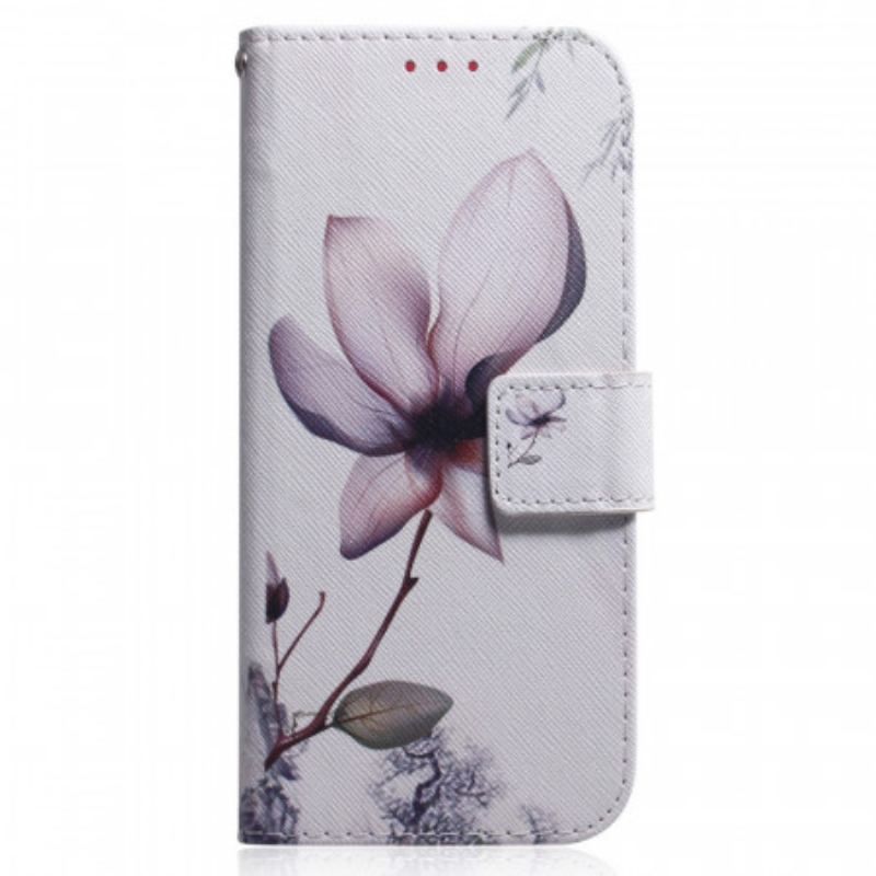 Housse Xiaomi Redmi Note 11 / 11s Fleur Vieux Rose