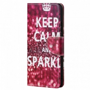 Housse Xiaomi Redmi Note 11 / 11s Keep Calm and Sparkle