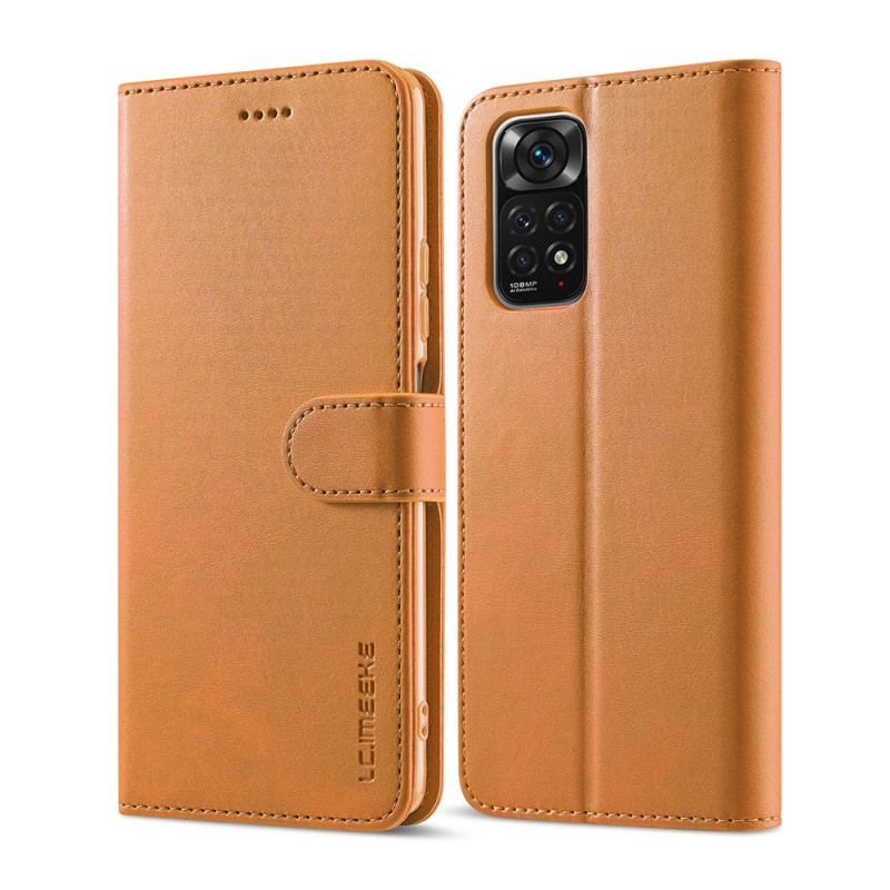 Housse Xiaomi Redmi Note 11 / 11s LC.IMEEKE Effet Cuir