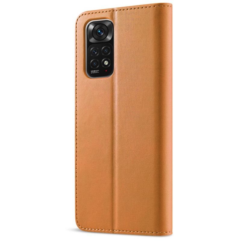 Housse Xiaomi Redmi Note 11 / 11s LC.IMEEKE Effet Cuir