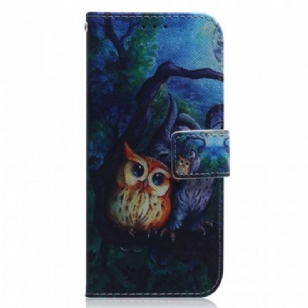 Housse Xiaomi Redmi Note 11 / 11s Peinture de Hiboux