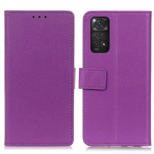 Housse Xiaomi Redmi Note 11 / 11s Simili Cuir Litchi Premium