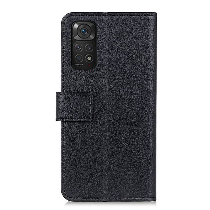 Housse Xiaomi Redmi Note 11 / 11s Simili Cuir Litchi Premium