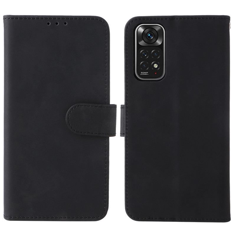 Housse Xiaomi Redmi Note 11 / 11s Skin-Touch avec Lanière