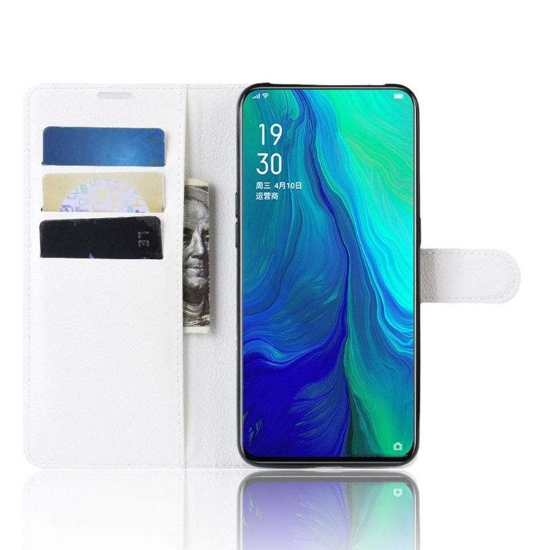 OPPO Reno 10x Zoom - Housse portefeuille style cuir