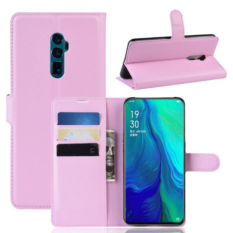 OPPO Reno 10x Zoom - Housse portefeuille style cuir