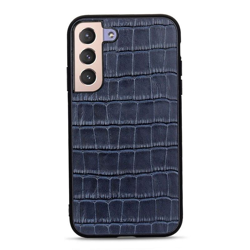 Coque Samsung Galaxy S22 Plus 5G Chic aspect peau de croco