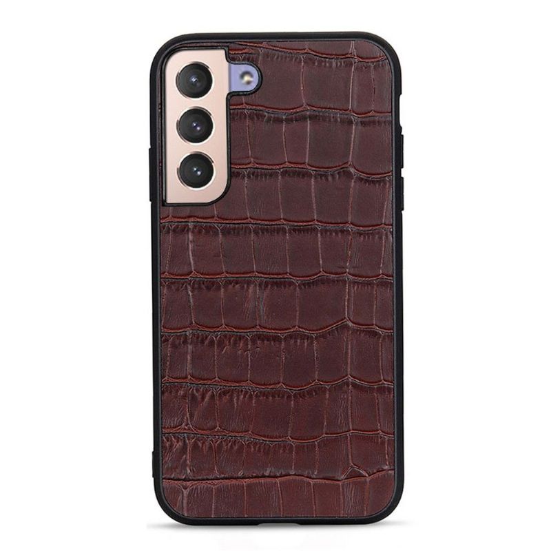 Coque Samsung Galaxy S22 Plus 5G Chic aspect peau de croco