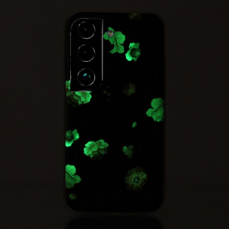 Coque Samsung Galaxy S22 Plus 5G Luminous Fleurs