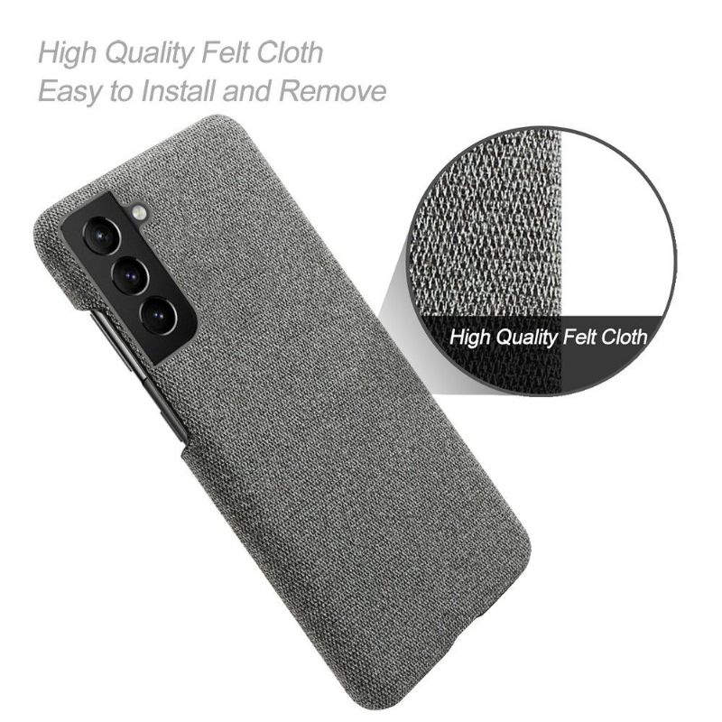 Coque Samsung Galaxy S22 Plus 5G revêtement tissu