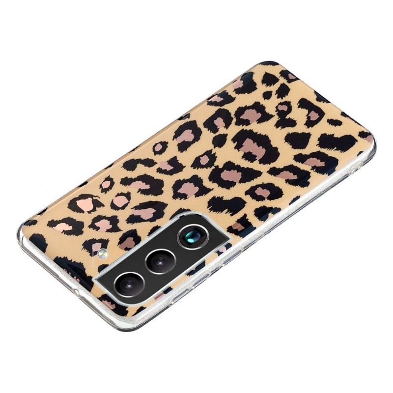 Coque Samsung Galaxy S22 Plus 5G silicone Léopard