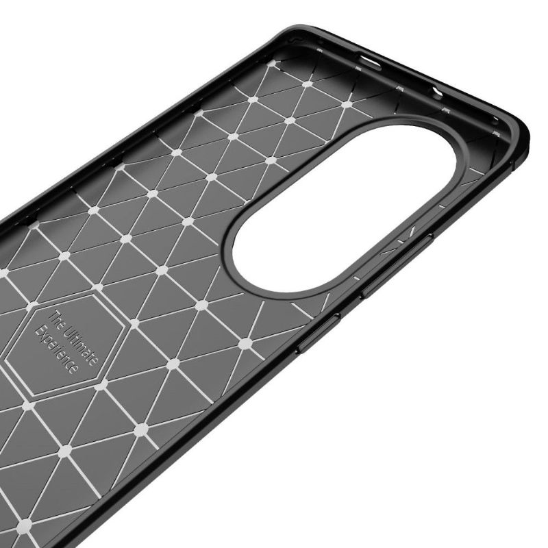 Coque Huawei P50 Pro effet brossé silicone