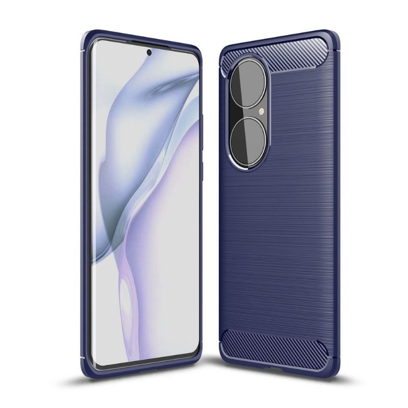 Coque Huawei P50 Pro effet brossé silicone