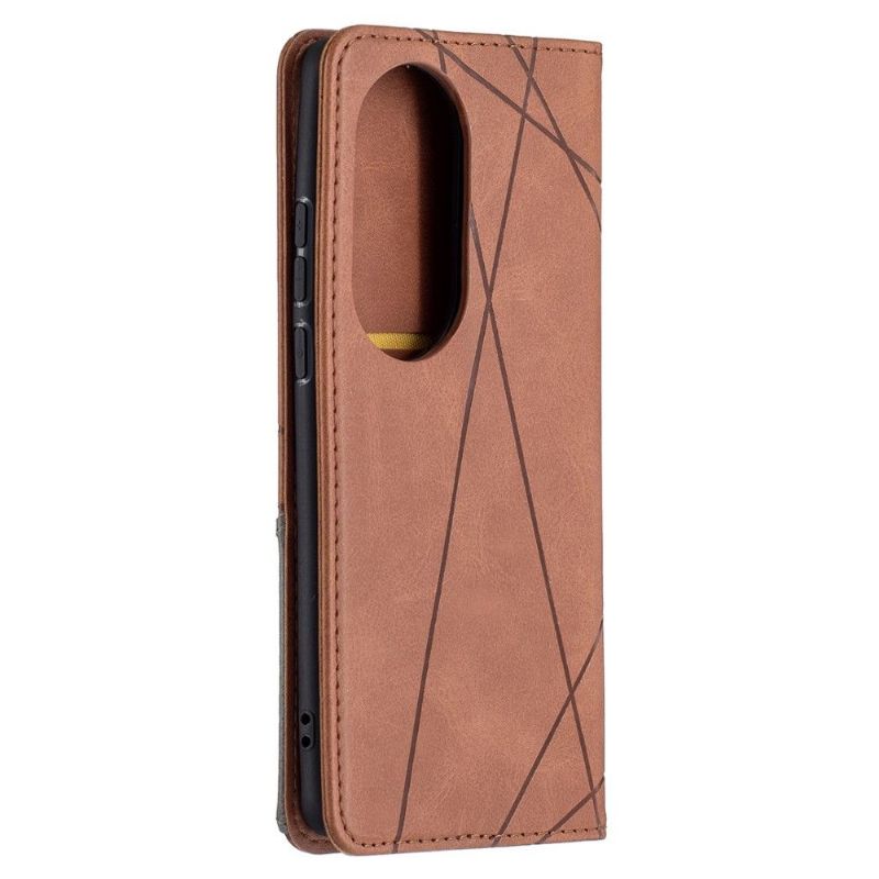 Housse Huawei P50 Pro Célinia Style Cuir Porte Cartes