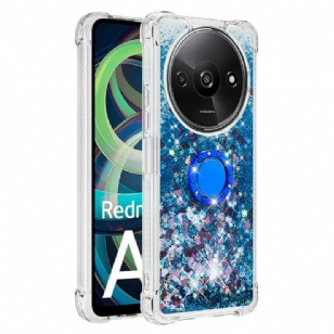 Coque Xiaomi Redmi A3 / Poco C61 Anneau-Support Paillettes