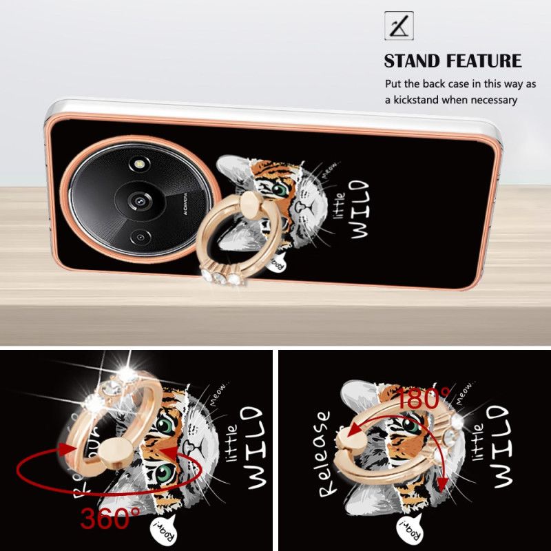 Coque Xiaomi Redmi A3 / Poco C61 Chat et Tigre