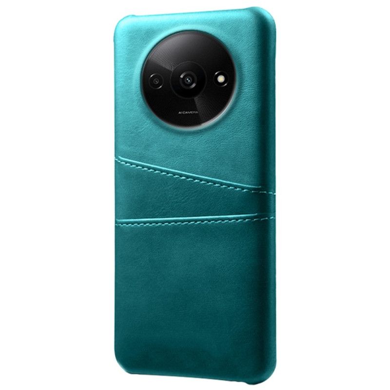 Coque Xiaomi Redmi A3 / Poco C61 Effet Cuir Porte-Cartes