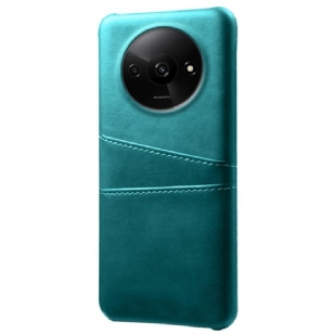 Coque Xiaomi Redmi A3 / Poco C61 Effet Cuir Porte-Cartes