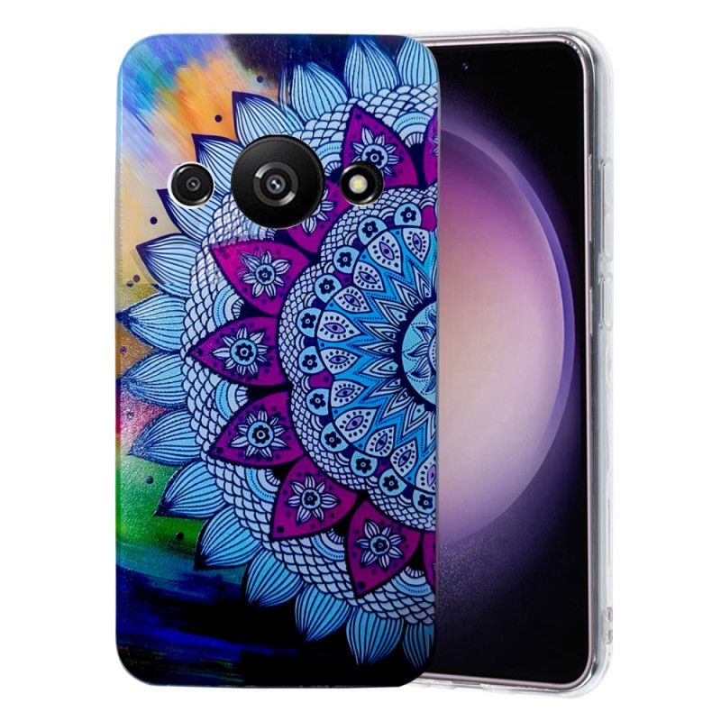 Coque Xiaomi Redmi A3 / Poco C61 Fleur de Mandala