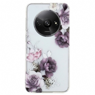 Coque Xiaomi Redmi A3 / Poco C61 Pivoines