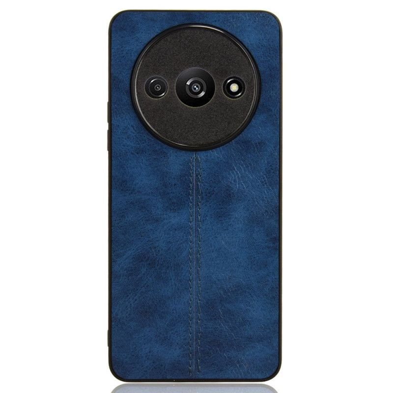 Coque Xiaomi Redmi A3 / Poco C61 Style Cuir Coutures