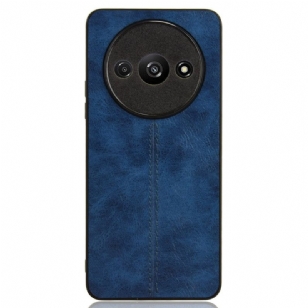 Coque Xiaomi Redmi A3 / Poco C61 Style Cuir Coutures