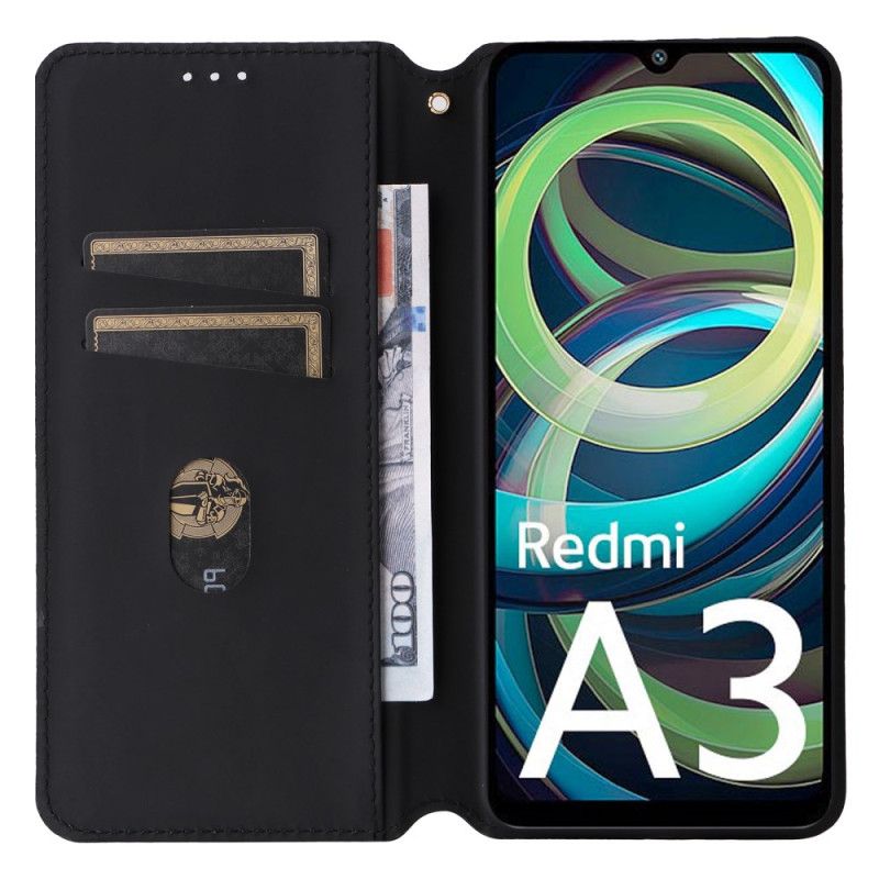 Flip Cover Xiaomi Redmi A3 / Poco C61 Cubes 3D