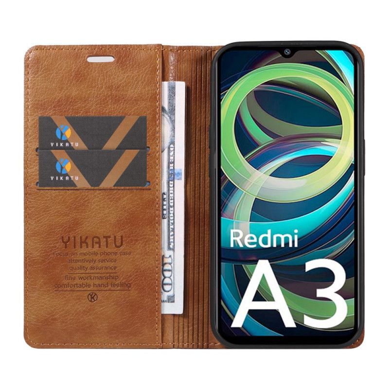 Flip cover Xiaomi Redmi A3 / Poco C61 Rivet YIKATU