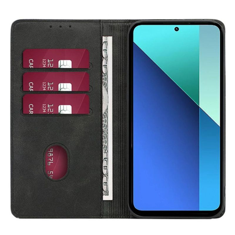 Flip Cover Xiaomi Redmi A3 / Poco C61 Simili Cuir