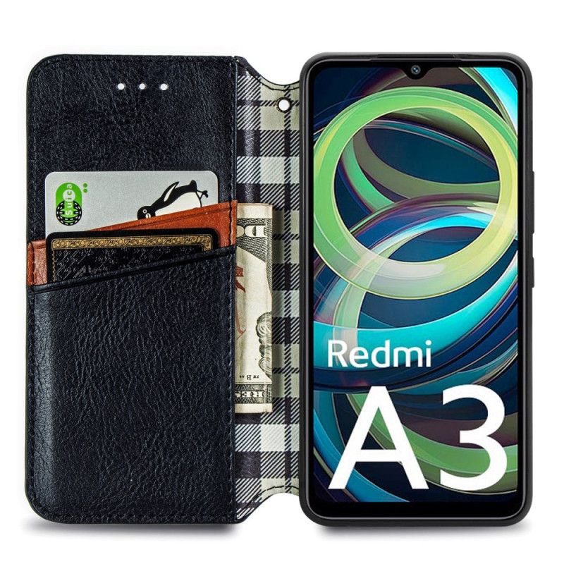 Flip Cover Xiaomi Redmi A3 / Poco C61 Vintage Frise