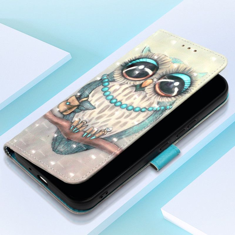 Housse Xiaomi Redmi A3 / Poco C61 Chouette grise