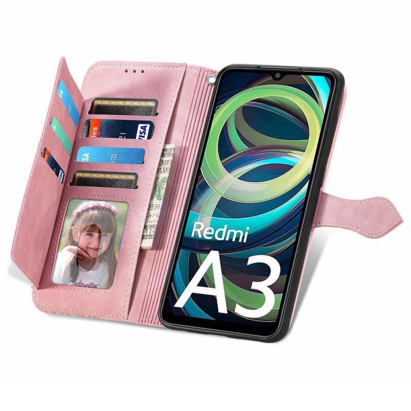 Housse Xiaomi Redmi A3 / Poco C61 Dentelle avec Lanière