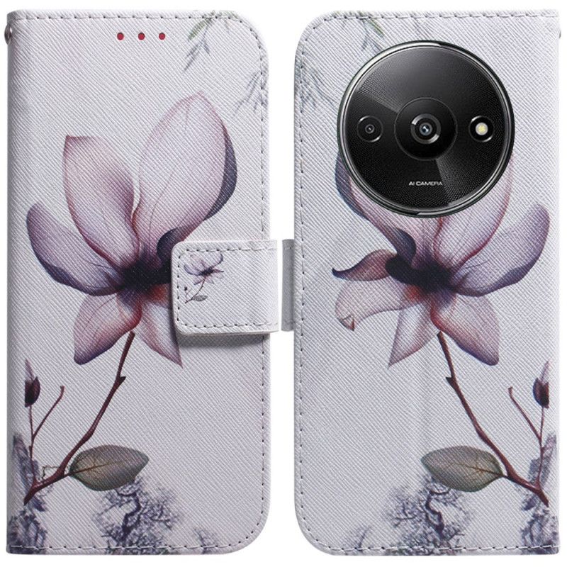 Housse Xiaomi Redmi A3 / Poco C61 Fleur Rose