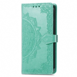 Housse Xiaomi Redmi A3 / Poco C61 Mandala Baroque à Lanière