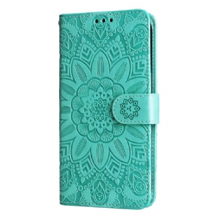 Housse Xiaomi Redmi A3 / Poco C61 Motif Tournesol avec Lanière