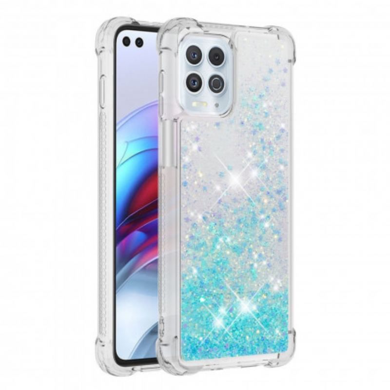 Coque Moto G100 Désires Paillettes