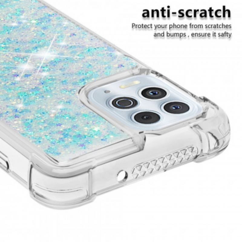 Coque Moto G100 Désires Paillettes