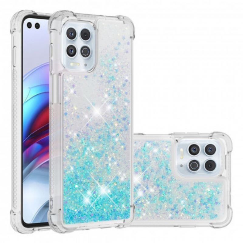 Coque Moto G100 Désires Paillettes