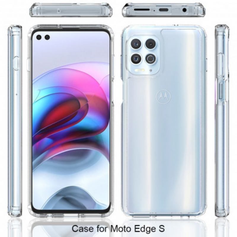 Coque Moto G100 Transparente Coins Renforcés