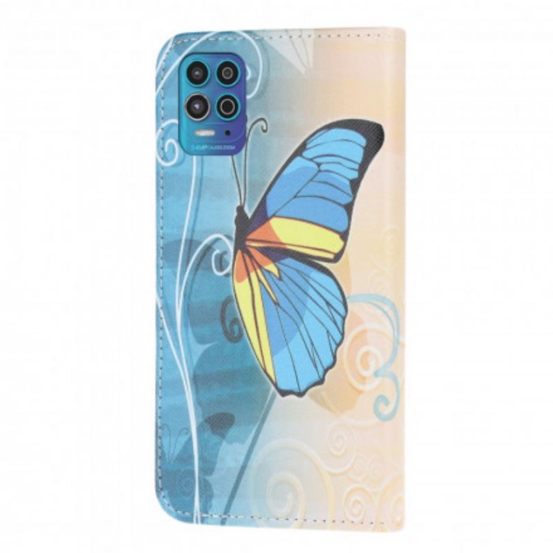 Housse Moto G100 Butterflies