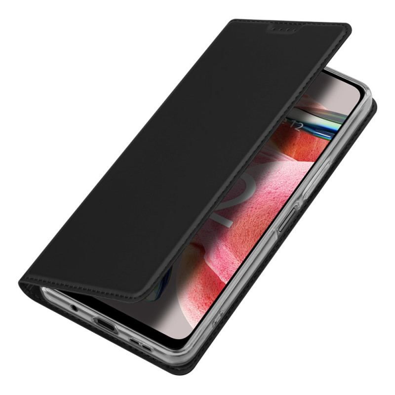 Flip Cover Xiaomi Redmi Note 12 4G Skin-Pro Series Dux Ducis