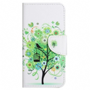 Housse Xiaomi Redmi Note 12 4G Arbre au Feuillage Vert