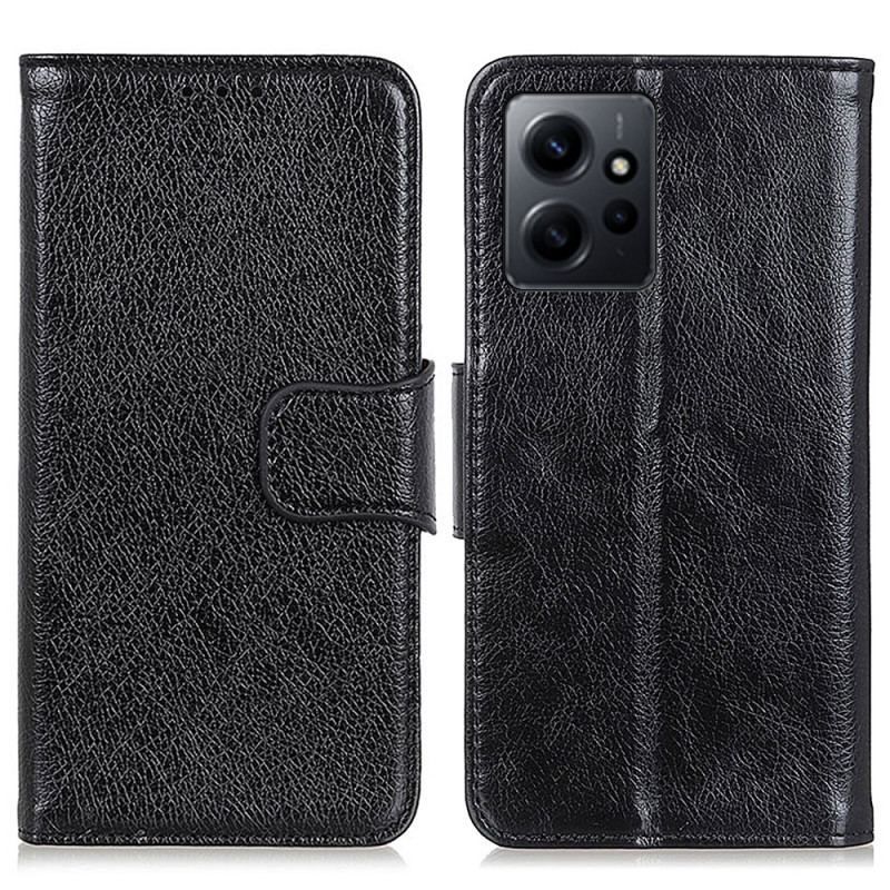 Housse Xiaomi Redmi Note 12 4G Cuir Nappa Fendu