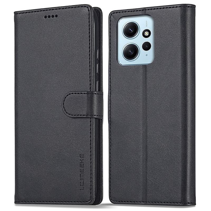 Housse Xiaomi Redmi Note 12 4G Effet Cuir LC.IMEEKE