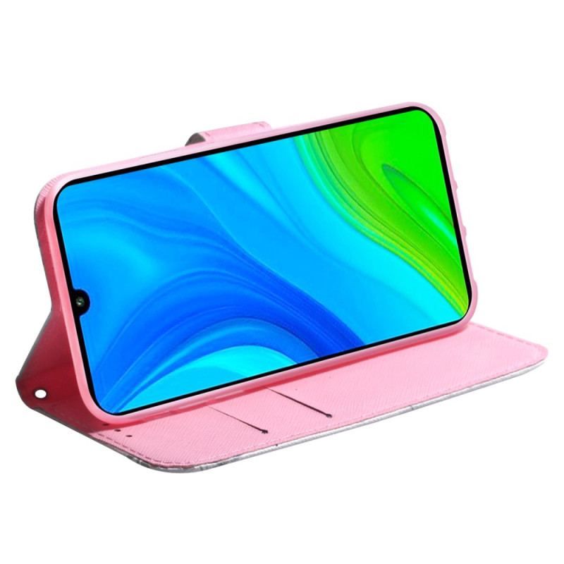 Housse Xiaomi Redmi Note 12 4G Fleur Rose