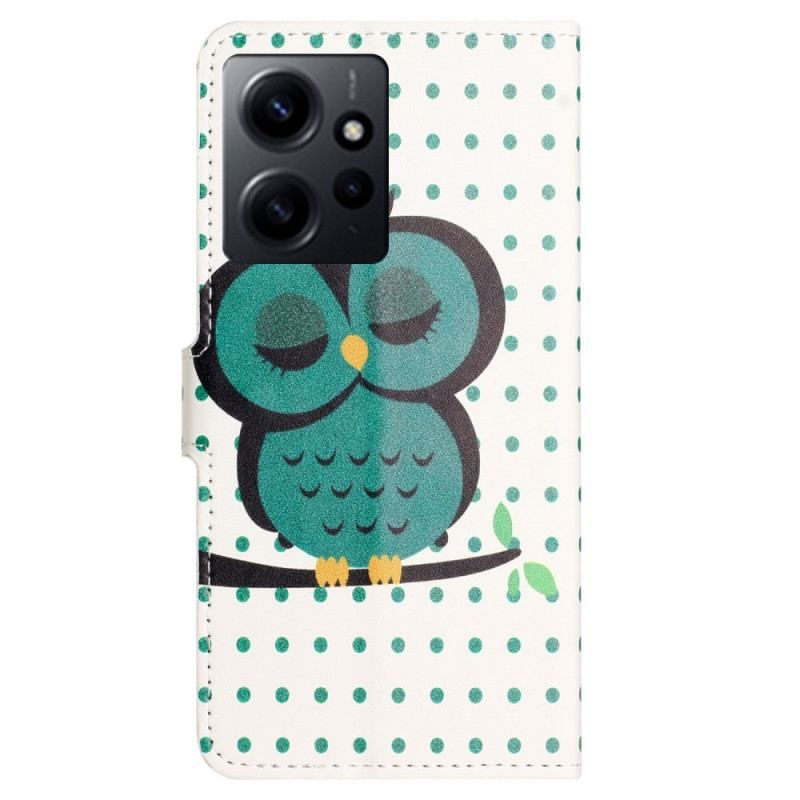 Housse Xiaomi Redmi Note 12 4G Hibou Endormi