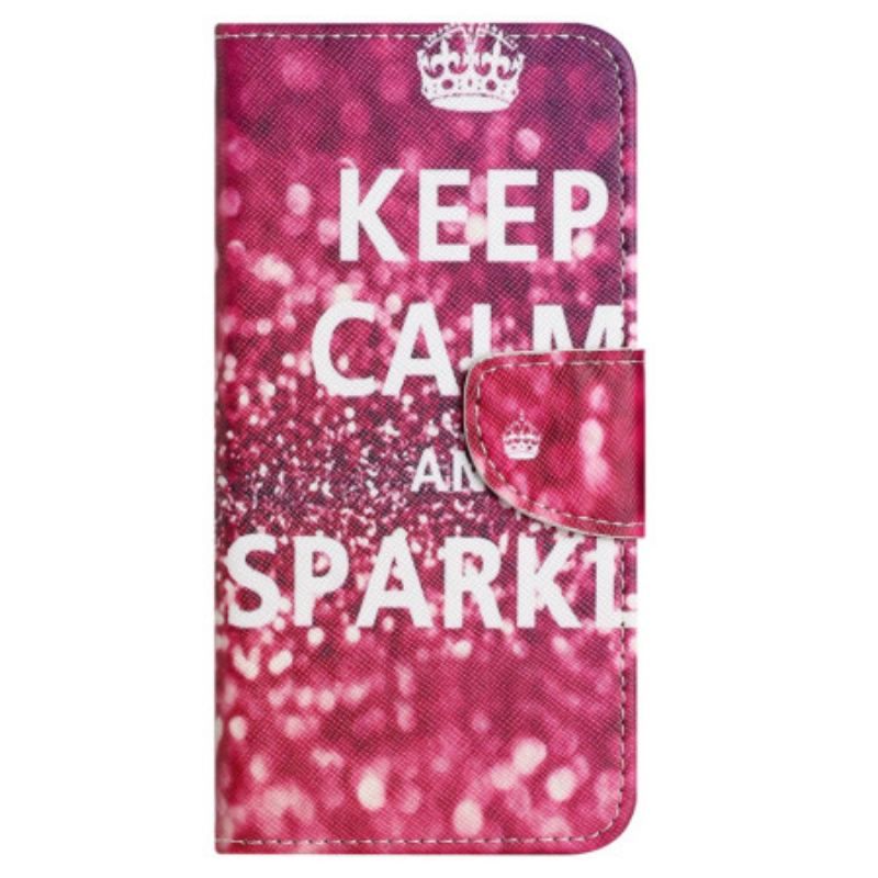 Housse Xiaomi Redmi Note 12 4G Keep Calm and Sparkle