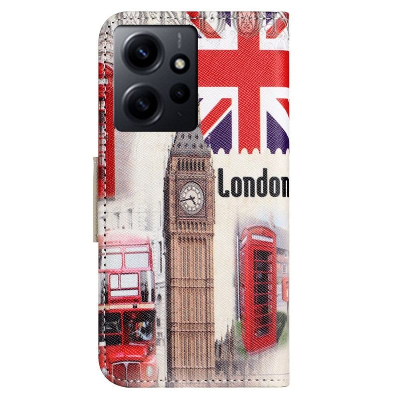 Housse Xiaomi Redmi Note 12 4G London Life